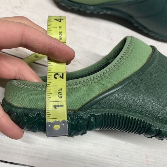 Muck Boot Women's Muckster 2 Low Rain Boot Size 6 Slip On Green - Picture 13 of 14